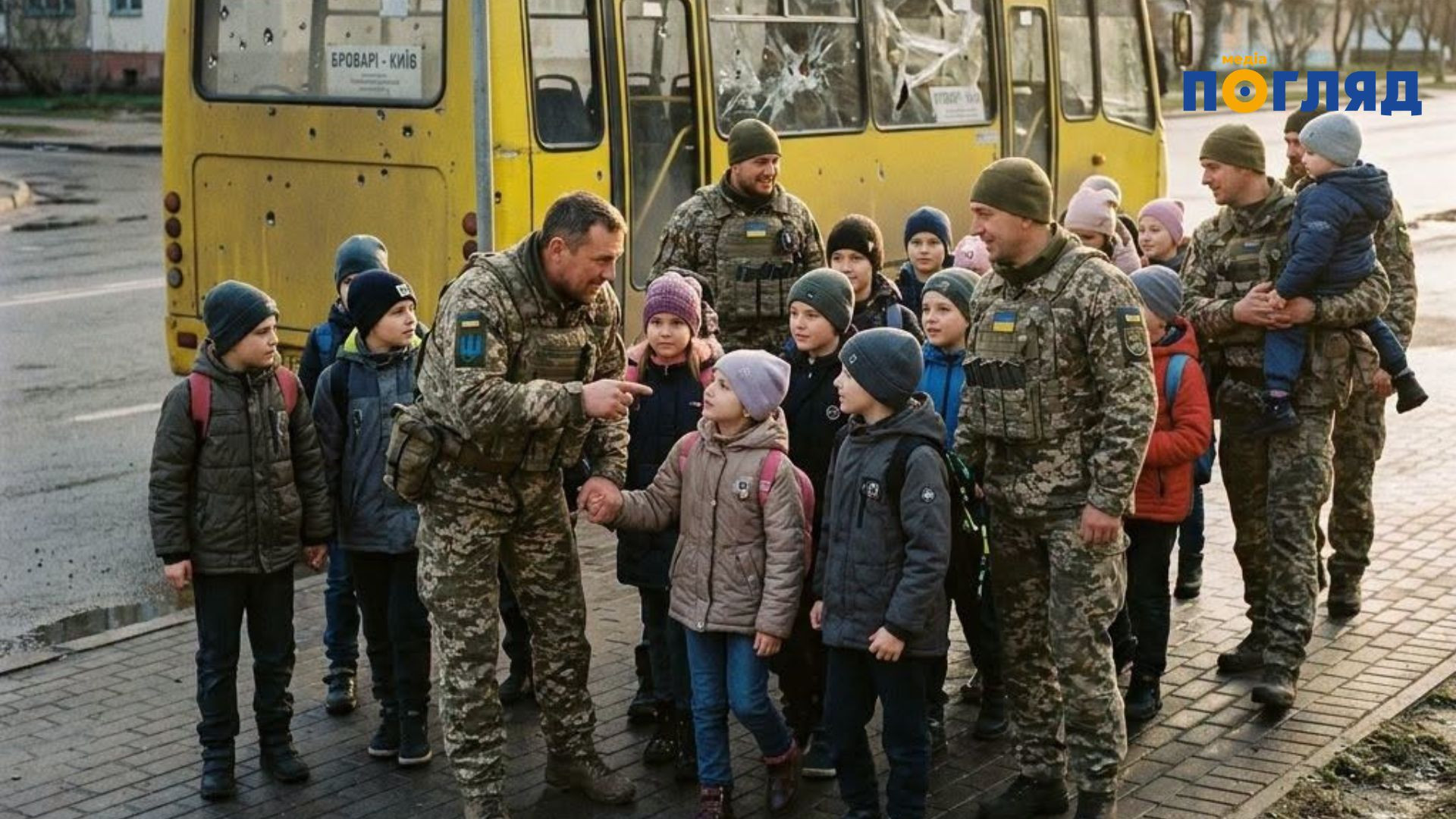 Ветерани та бійці Броварщини об'єдналися задля психосоціальної підтримки дітей ВПО та загиблих Героїв - зображення